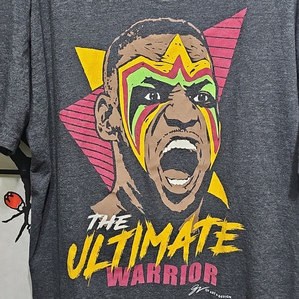 The Ultimate Warrior Lebron James Dark Gray T‑Shirt Large